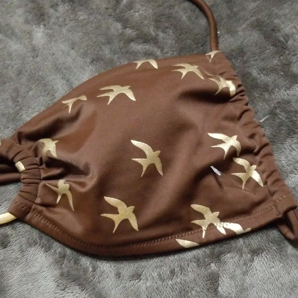 NEW VICTORIA'S SECRET BIKINI TOP SEAGULLS SWIM SUIT - Picture 3 of 8